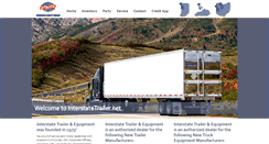 Desktop Screenshot of interstatetrailer.net