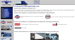 Desktop Screenshot of interstatetrailer.com