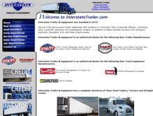 Tablet Screenshot of interstatetrailer.com